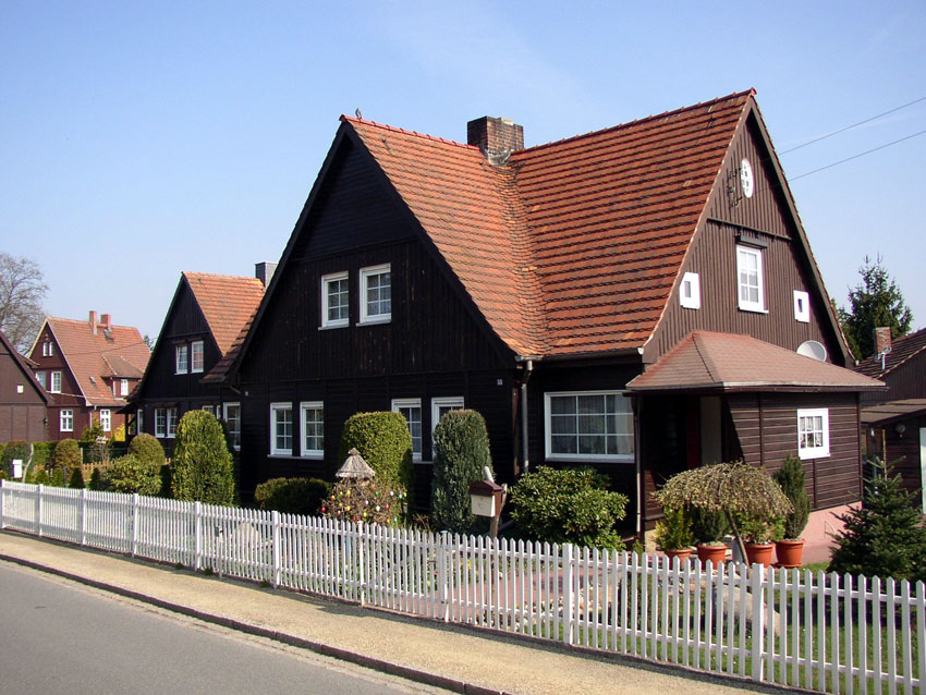 Holzhäuser in Niesky