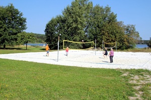 Beachvolleyball Stausee Quitzdorf